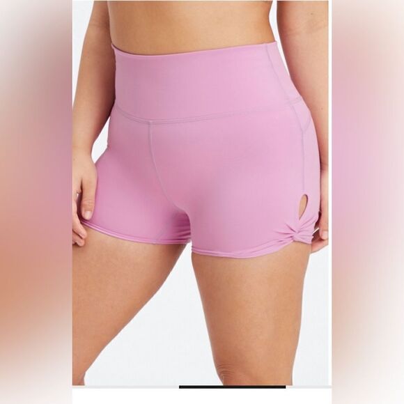 Fabletics oasis high waisted twist shorts 3” - Picture 5 of 5
